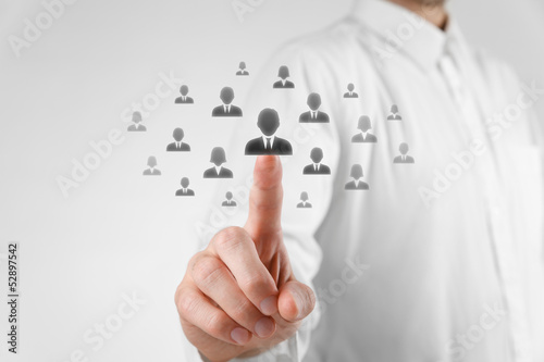 Photo: Human resources and CRM Human resources and CRM