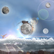 moons at World from beyond imagination