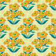 Abstract vector illustration of floral