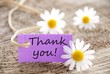label with Thank you!
