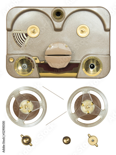 Photo: Tube Tape-Recorder Parts Tube Tape-Recorder Parts