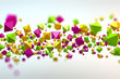 abstract cubes
