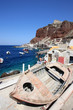 Grèce - Port d'Amoudi à Santorin