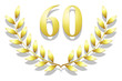 Lauriers 60 en or