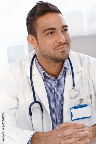 Photo: Portrait of smiling doctor Portrait of smiling doctor