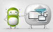 Vector: Green Robot Green Robot