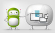 Vector: Green Robot Green Robot