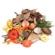 Foto: Déchets pour compost avec logo recyclage Déchets pour compost avec logo recyclage