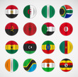 Set of flags