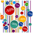 Vector: Fond graphique SOLDES Fond graphique SOLDES