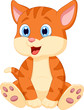 Cute cat cartoon