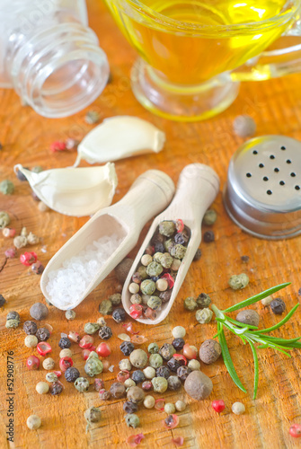 Photo: peppers and salt peppers and salt