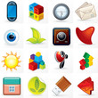Ilustración: Different Design Symbols, Logos and Emblems. Different Design Symbols, Logos and Emblems.