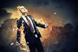 Foto : Businessman in anger Businessman in anger