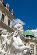 Baroque sphinx statue bust  Belvedere Castle Vienna Austria Euro