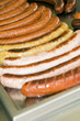 street stand food knockwurst bratwurst fried kasekrainer sausage