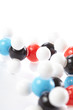 Foto: molecular model molecular model