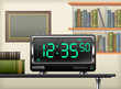 digital clock interior