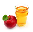 Apple and juice