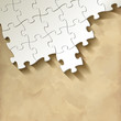 Puzzle Hintergrund Textur Puzzlestücke Vintage