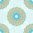 Seamless pattern with abstract elements, damask tiles