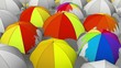 Colored rain