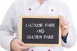 Lactose free and gluten free