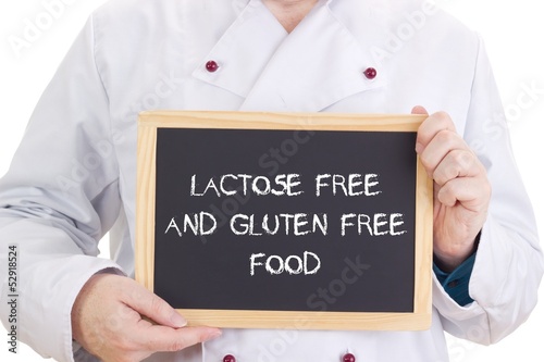 Photo: Lactose free and gluten free food Lactose free and gluten free food