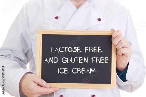 Photo: Lactose free and gluten free ice cream Lactose free and gluten free ice cream
