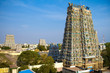 MADURAI, INDIA - MARCH 3: Meenakshi temple - one of the biggest