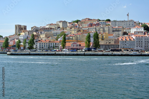 Photo: View on Alfame, Lisbon Portugal View on Alfame, Lisbon Portugal