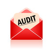 Vector: Vector audit symbol Vector audit symbol