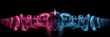 Smoke in two colors