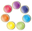 Button - Esoterik Chakra Farben