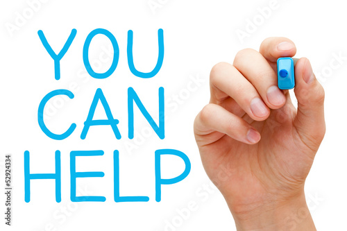 Photo: You Can Help You Can Help