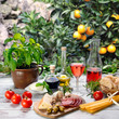 mediterrane Köstlichkeiten im Restaurant