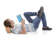 kid reading book