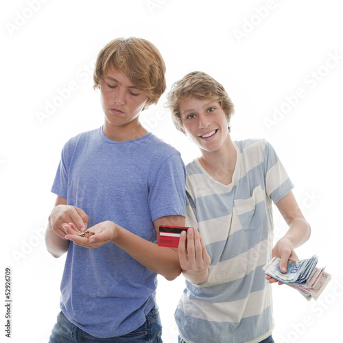 Photo: rich kid poor teen rich kid poor teen