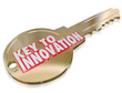 Illustration: Key to Innovation Change Improvement Creativity Imagination Key to Innovation Change Improvement Creativity Imagination