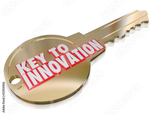 Illustration: Key to Innovation Change Improvement Creativity Imagination Key to Innovation Change Improvement Creativity Imagination