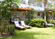 Foto: Garden at caribbean resort. Garden at caribbean resort.