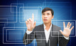 Photo: Man In Cyberspace Man In Cyberspace