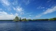 Lake in Finland, time-lapse