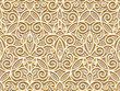 Vintage gold seamless pattern