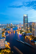 Photo: Bangkok Skyline downtown River Bangkok Skyline downtown River