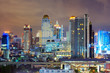 Bangkok downtown Skyline at night