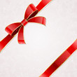 Vector: Red bow Red bow