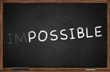 Photo: Possible Blackboard Possible Blackboard