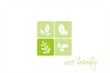 leaves, icons , nature, Eco friendly business logo