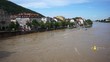 Hochwasser des Neckar bei Heidelberg - Altstadt